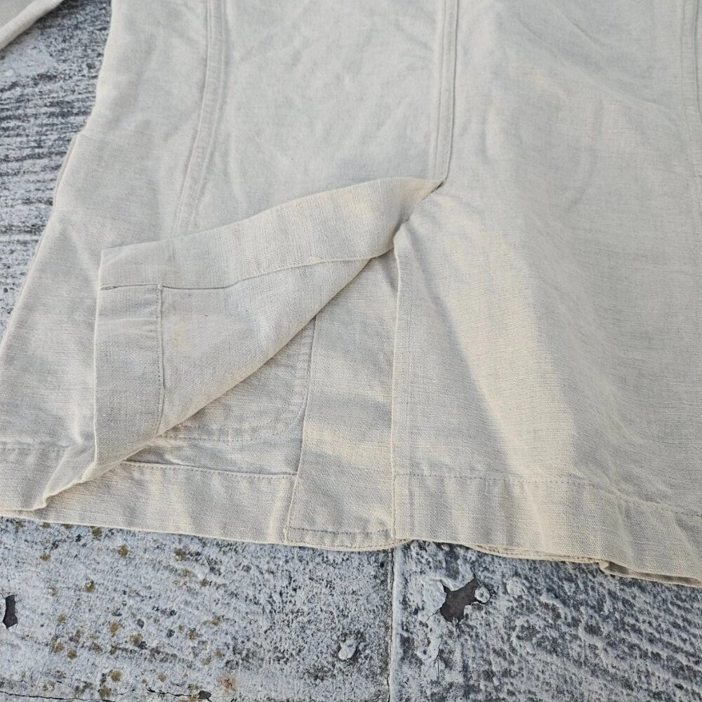 Liz Sport Petite Women Blazer Coat Jacket Linen Blend Size M Petite - Picture 8 of 12